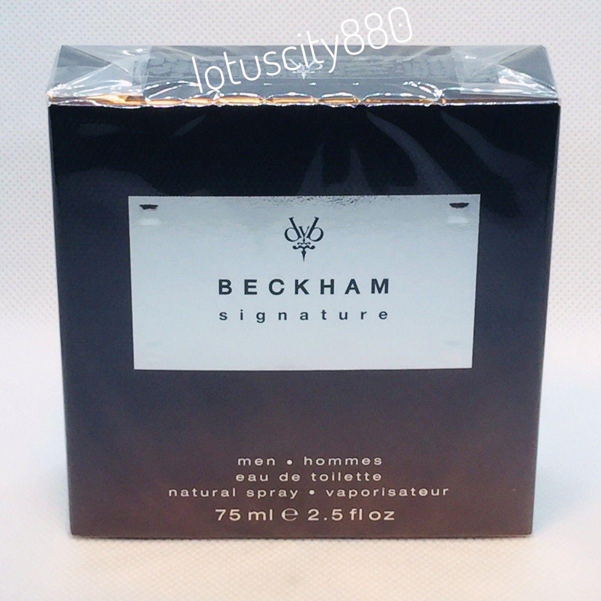 DAVID BECKHAM SIGNATURE 75ml EDT SPRAY MENS FRAGRANCE IN SEALED