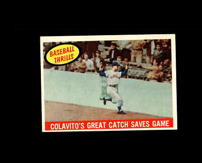 1959 Topps 462 Rocky Colavito BT/Great Catch EX-MT #D1,357283 | eBay
