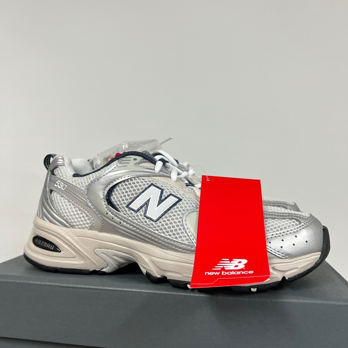 New Balance 530 Steel Grey Running Shoes Sneakers MR530KA Sz 4-12