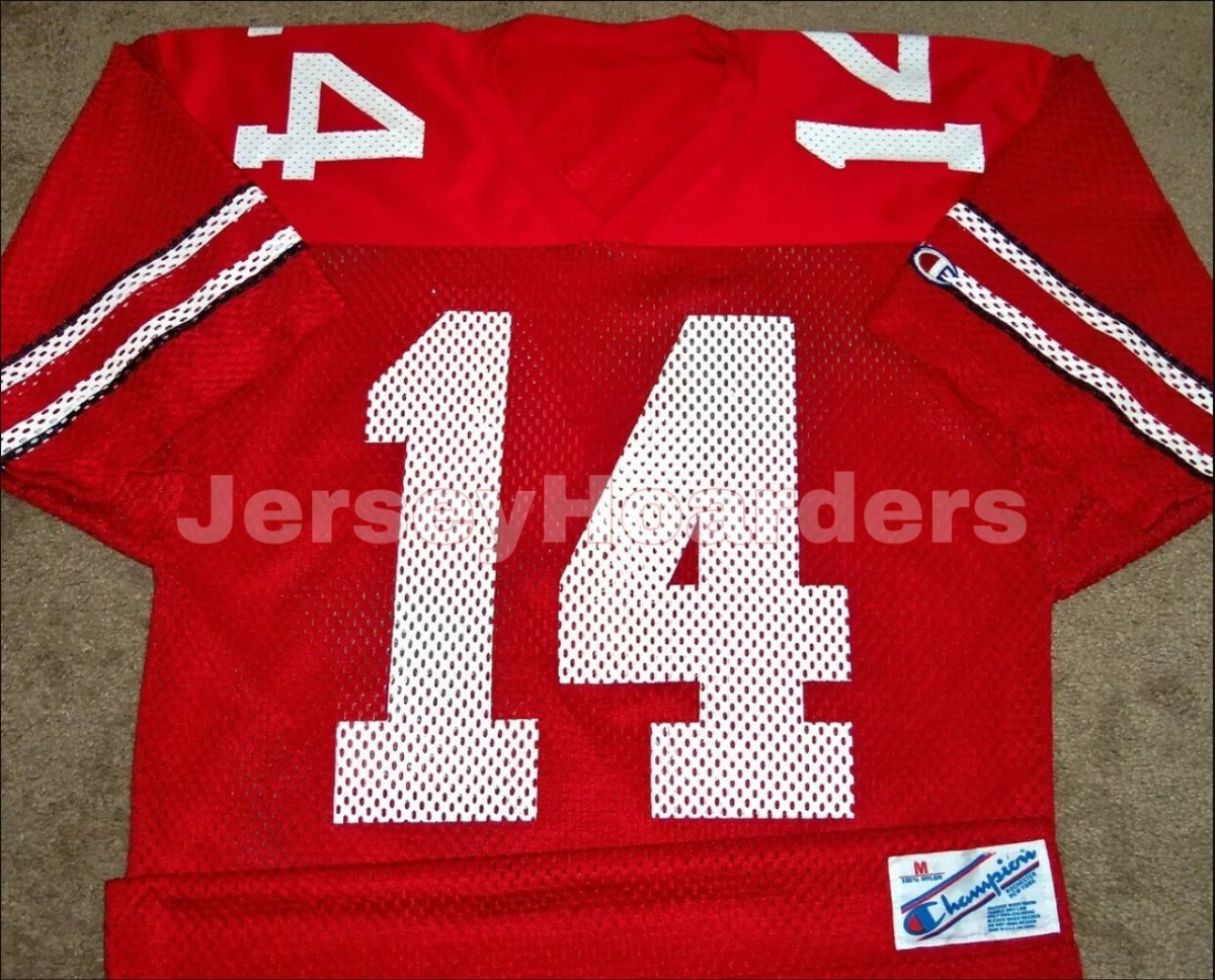 VINTAGE 80's ERIC KUMEROW OHIO STATE BUCKEYES CHAMPION FISHNET