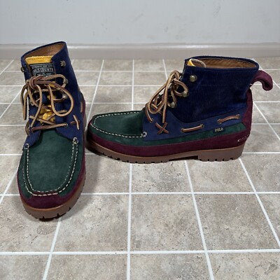 Polo Country Ralph Lauren Ranger Mid Corduroy Suede Boot