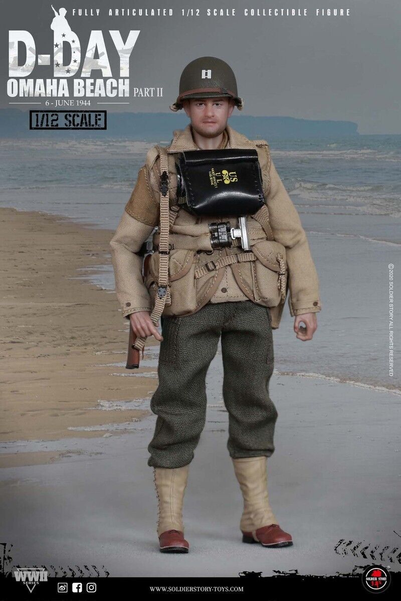 Soldier Story D-DAY WWII US 2nd Ranger Battalion Captain Miller 1