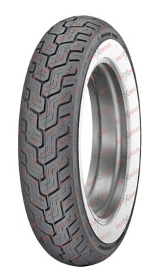 Dunlop D402 White Wall MT90B16 Front & Rear Tire Set