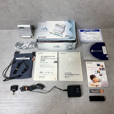 Tested Sony MZ-N910 MD Walkman Silver | Japan | New 80min MD Disc