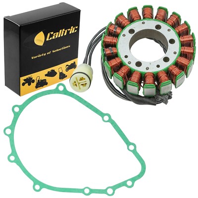 2003-2004 Kawasaki Ninja ZX-6R ZX636B Stator & Gasket | Caltric