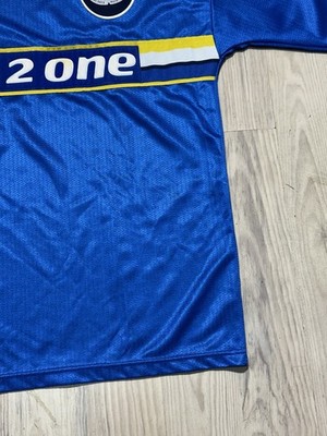 LONGSLEEVE EVERTON 1997 1998 1999 HOME FOOTBAL SHIRT SOCCER JERSEY