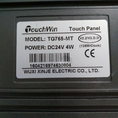 1PC New XINJE TG765-MT Touch Panel 7