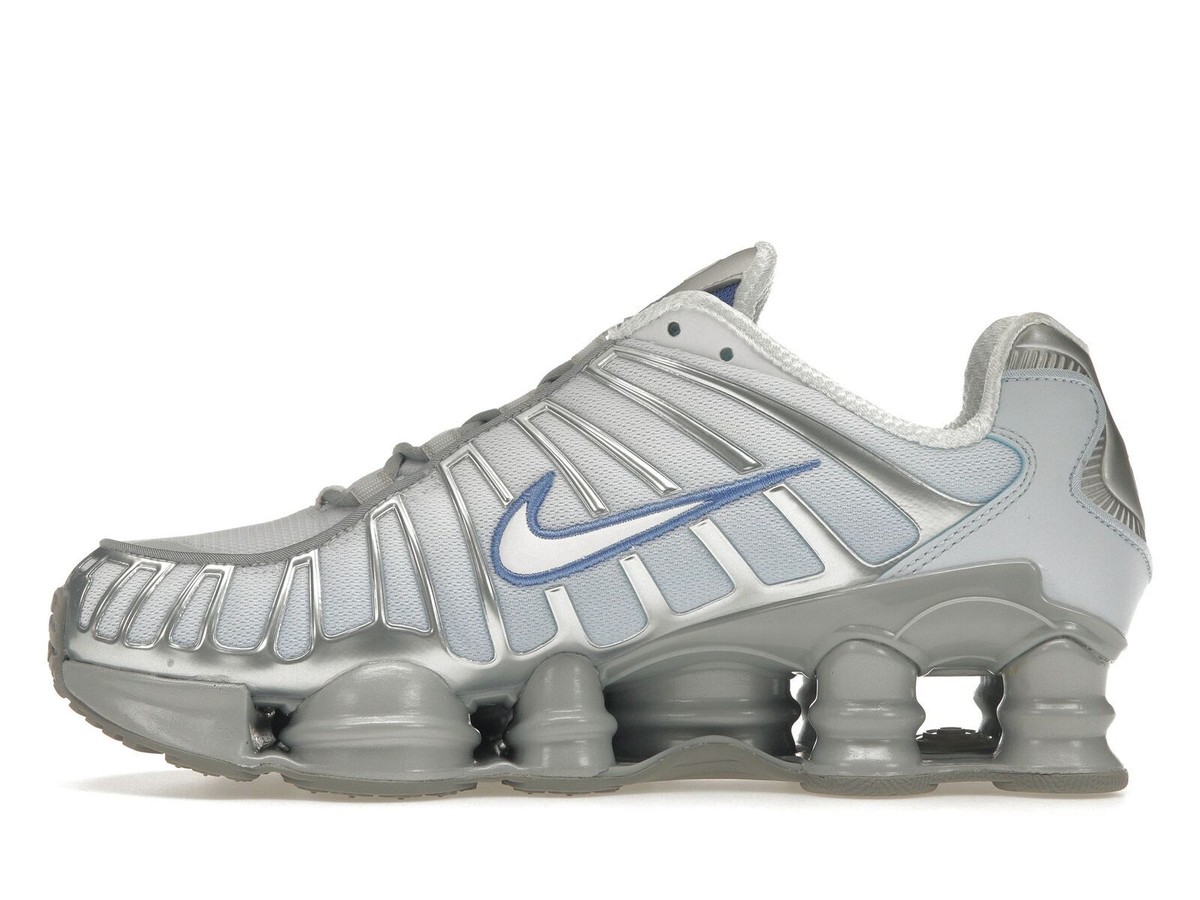 Nike Shox TL Low Metallic Platinum Blue Tint FQ2775-001 Women's