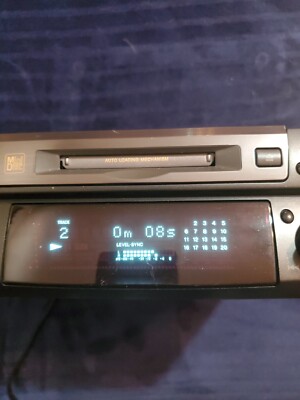 Sony MDS-S38 MD Deck MD Recorder Player with Remote | eBay