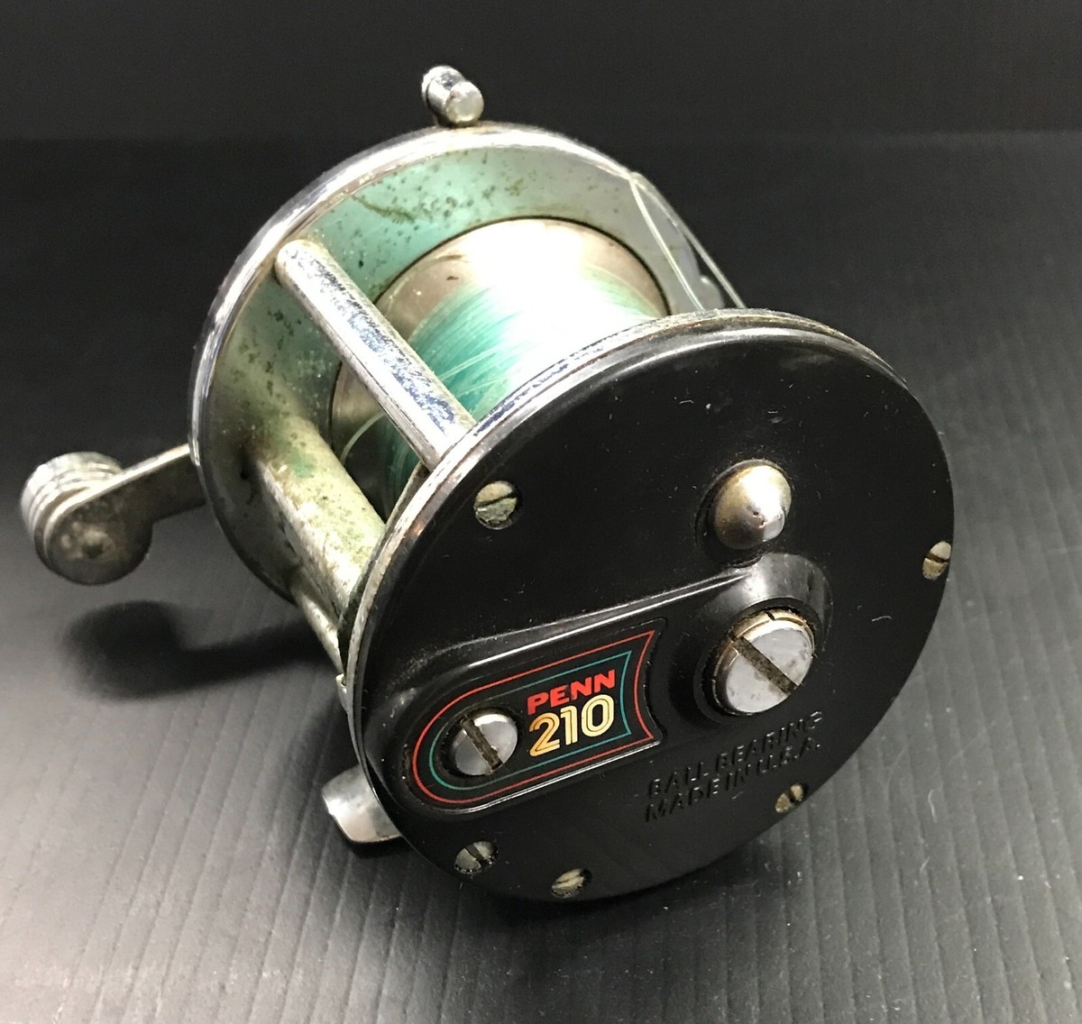 Penn 210 High Speed Ball Bearing Levelwind Trolling Fishing Reel w