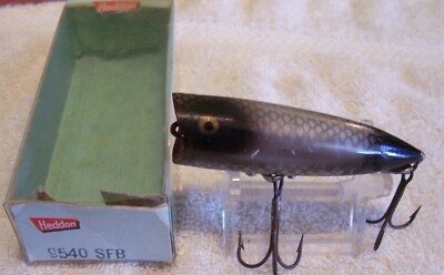 VINTAGE HEDDON CHUGGER SPOOK LURE 05/4/21T BOX SFB | eBay