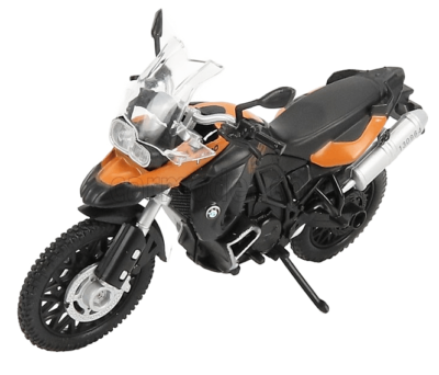 BMW F800GS Orange/ Black Motorcycle Model, Motormax Scale 1:18 | eBay