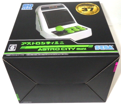 SEGA TOYS ASTRO CITY mini Game Console 37 Classic Arcade Titles