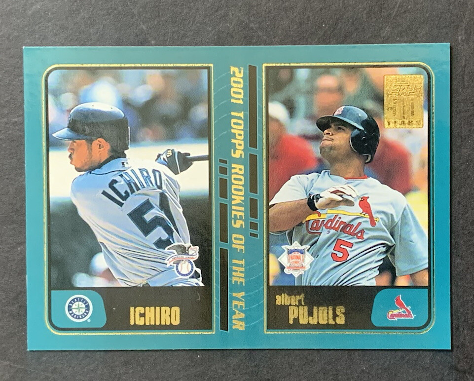 最高品質保証済】2001 TOPPS イチロー(ICHIRO) ルーキーカード 2025年