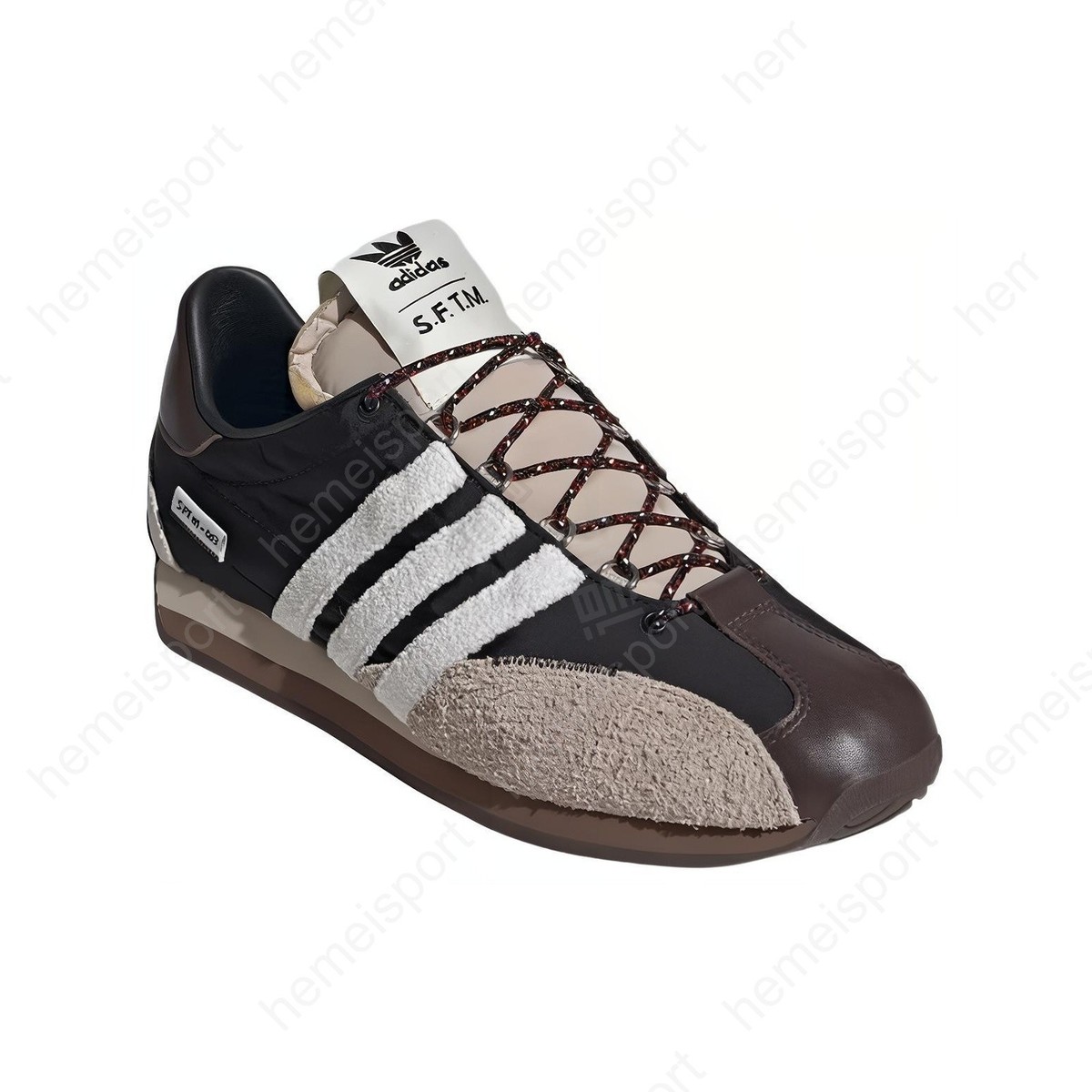 adidas Song For The Mute X Country Og Black White Wonder Beige