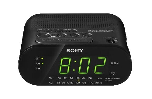 Vintage Sony ICF-CD2000 Travel FM/AM Radio CD Alarm Clock stereo