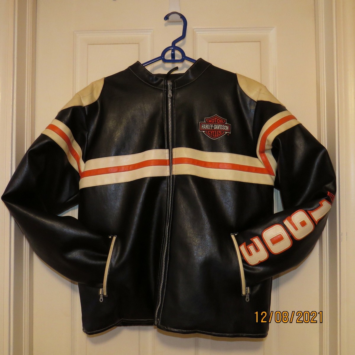 vintage harley davidson leather motorcycle jacket | eBay