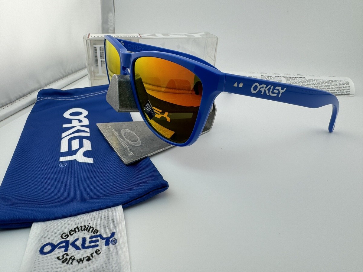OAKLEY FROGSKINS 35TH ANNIVERSARY PRIMARY BLUE PRIZM RUBY