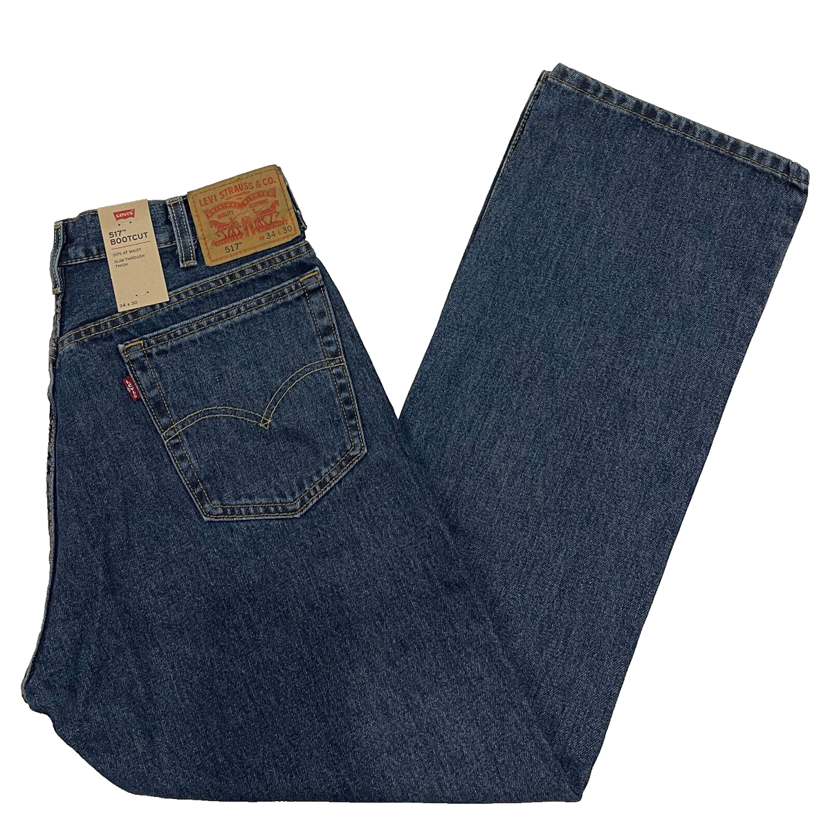 00s LEVI'S BOOT CUT W34L30 グッドフェードワイドデニム 00s Levi's