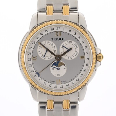 Tissot Casablanca Triple Date Moonphase C285/385C Gold & Steel
