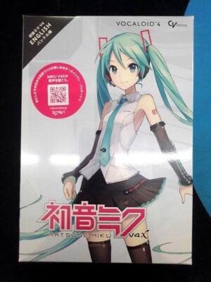 CRYPTON VOCALOID4 Hatsune Miku V4X English Bundle DVD Software