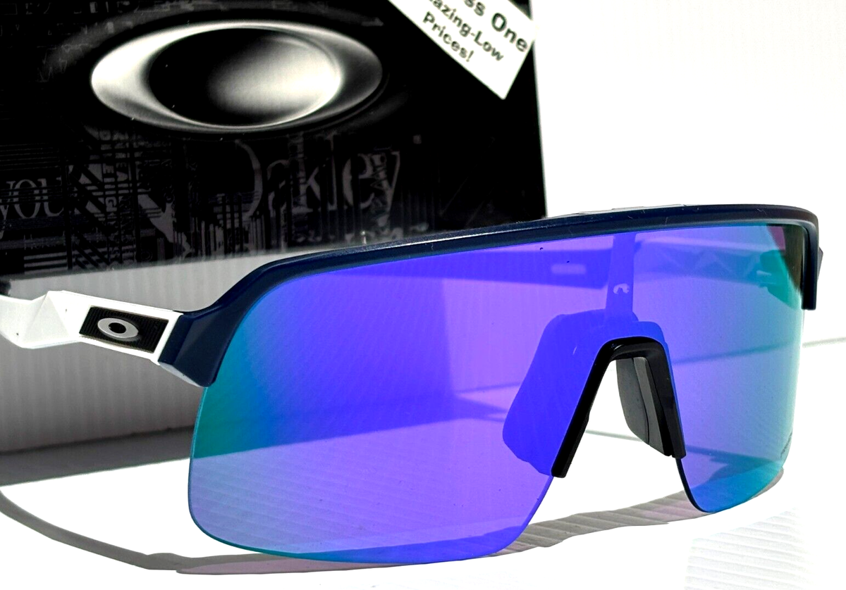 NEW Oakley SUTRO LITE Matte Navy Wrap Frame PRIZM Violet Lens