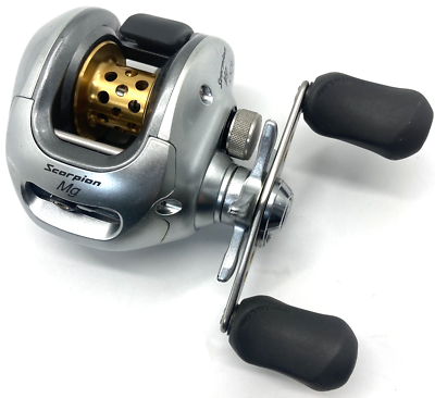 Shimano Scorpion Mg 1001 Left Handed Baitcasting Reel No Box JPN