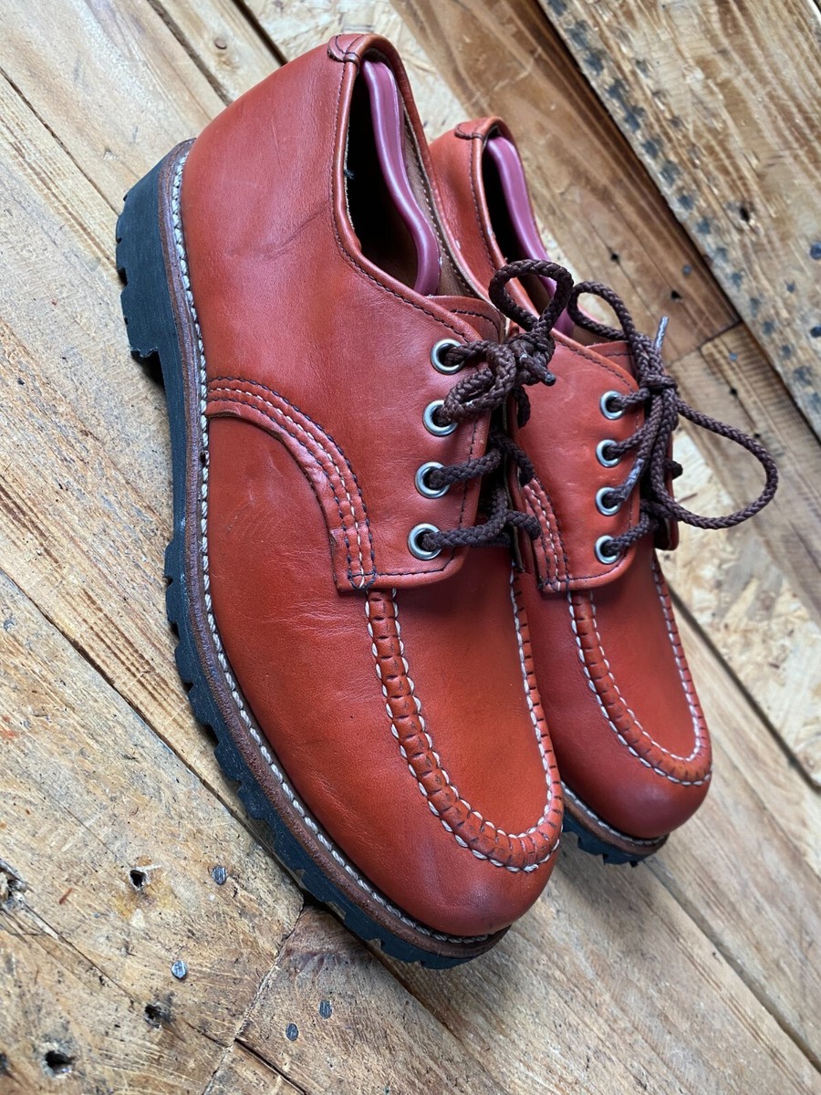 Redwing moc-toe oro-russet mocassin style 8103, leather shoes UK
