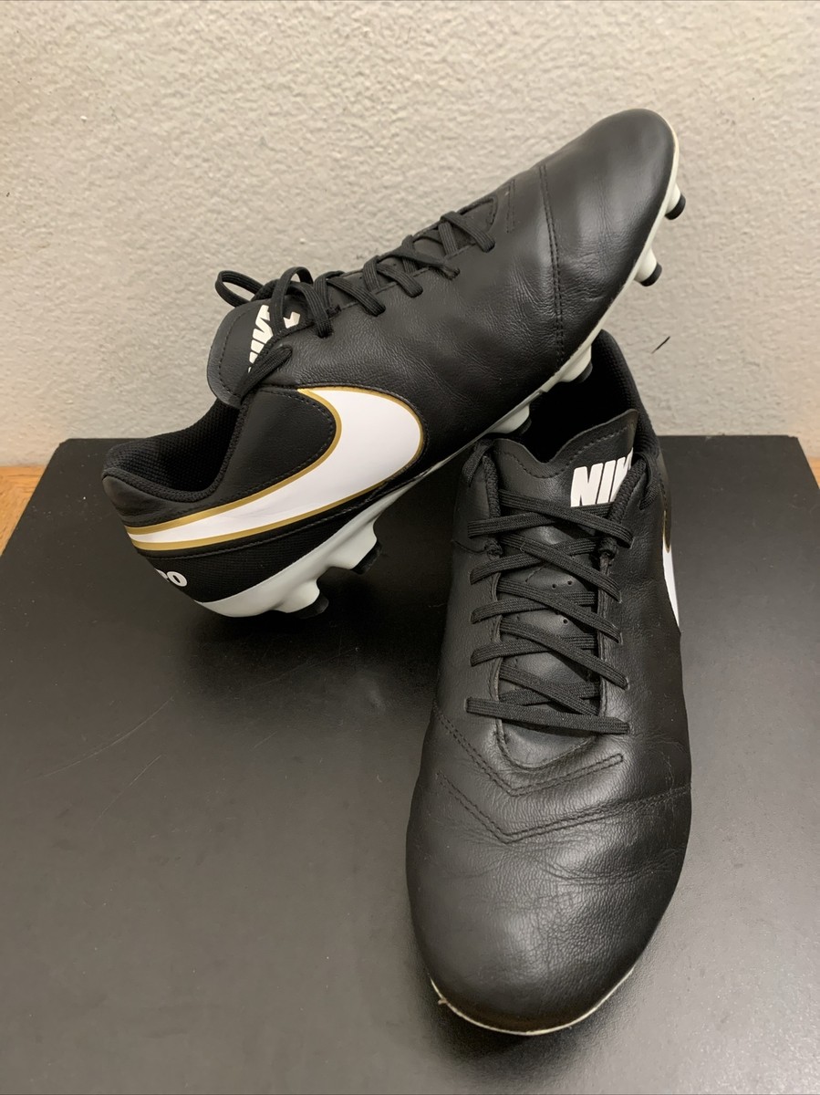 Nike Tiempo Genio II Men Size 11.5 Leather FG Soccer Cleats 819213