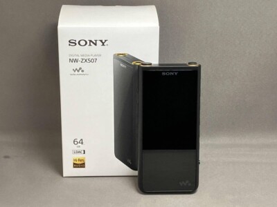 SONY NW-ZX507 Walkman 64GB ZX Series Black Hi-Res Design Box | eBay