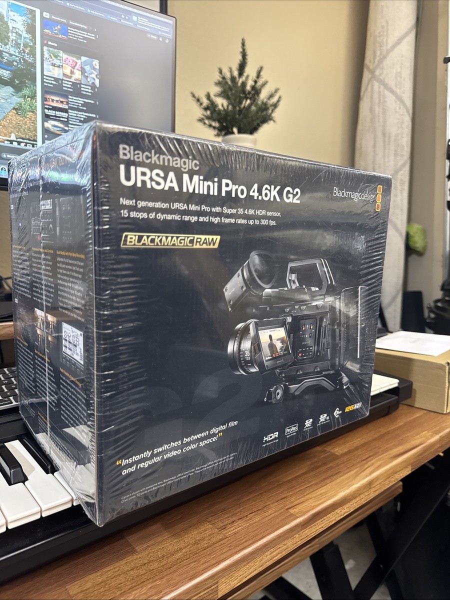 Blackmagic Design URSA Mini Pro 4.6K G2 Digital Cinema Camera for