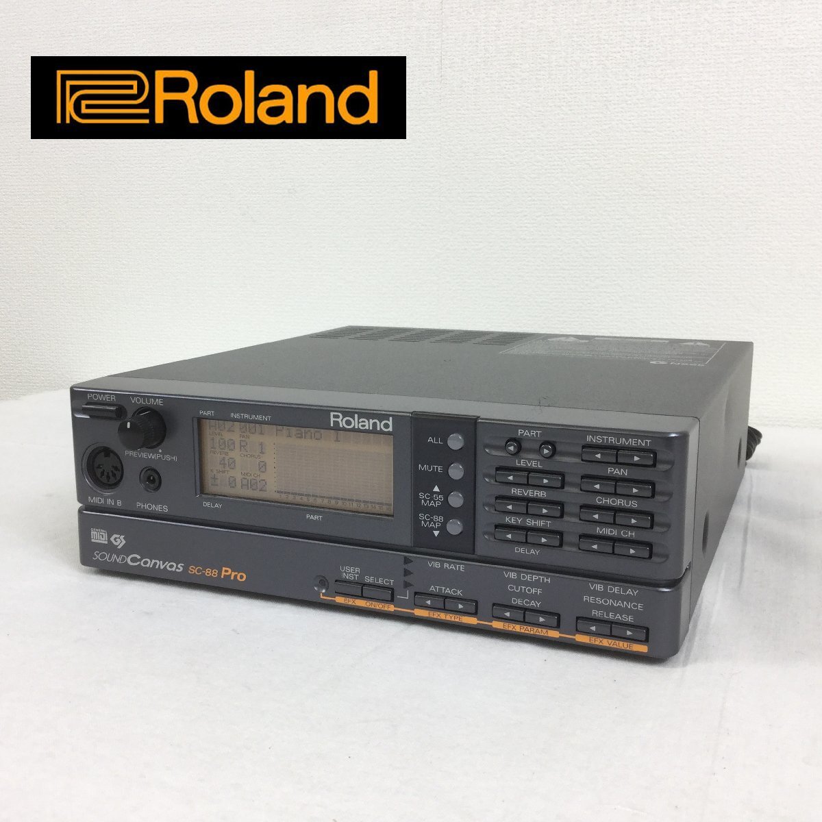 Roland Sound Canvas Sound Generator SC-88Pro C0013 | eBay