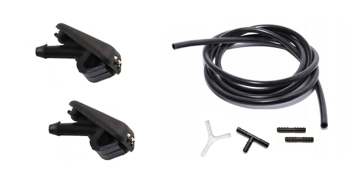 SET Scheibenwaschdüse Spritzdüse für Audi 80 B3 B4 90 100 C3 C4