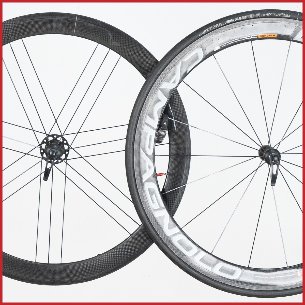 CAMPAGNOLO BORA ULTRA TWO CARBON 700C WHEELSET TUBULAR VINTAGE 28