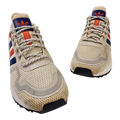 ADIDAS Shoes ZX 750 HD Mens Size 9 White COLLEGIATE ROYAL RED