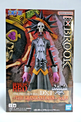 One Piece FILM RED Brook Figure DXF THE GRANDLINE MEN vol.9