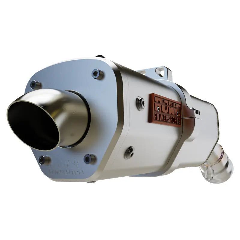 RJWC Single Slip-On APX Exhaust For Polaris Sportsman XP 850/1000