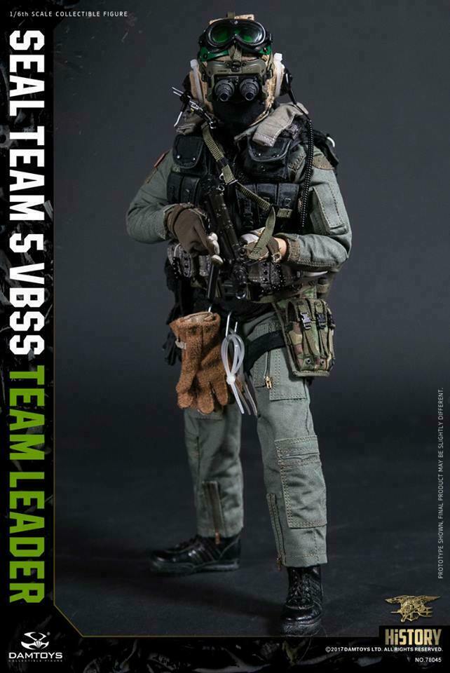 ホットトイズ ミリタリーフィギュア 1/6 NAVY SEAL VBSS ホットトイズ