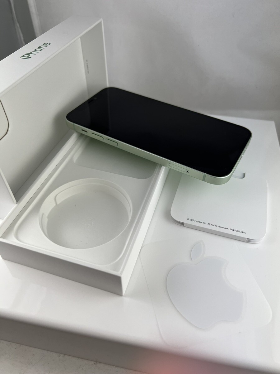 APPLE iPhone 12 UNLOCKED 64gb Mint Green EUC w Original BOX