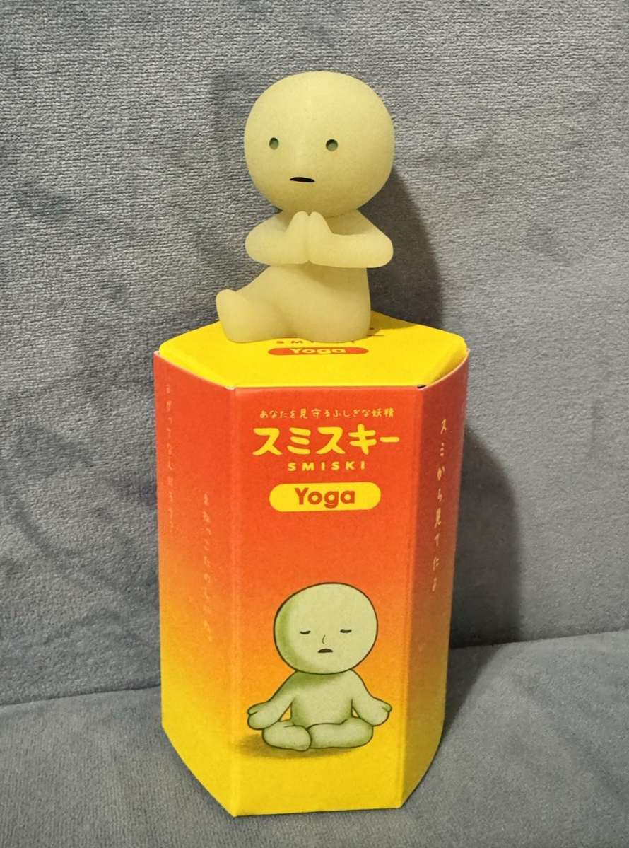 Authentic Smiski Yoga Series Confirmed Open Blind Box