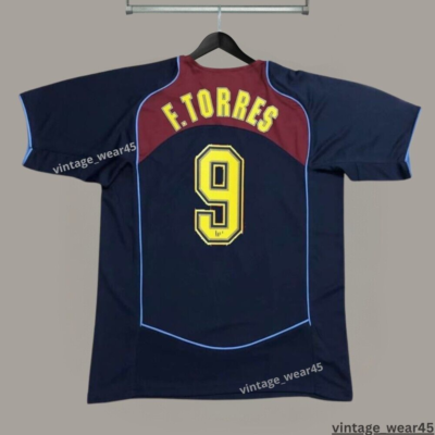 Fernando Torres #9 Atletico Madrid 2004/05 Black SpiderMan