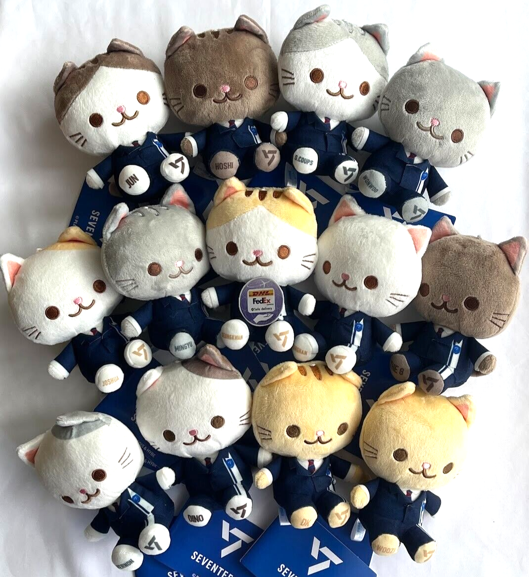 SEVENTEEN Animal Coordy Mini Plush Stuffed Toy Dream Cat mascot