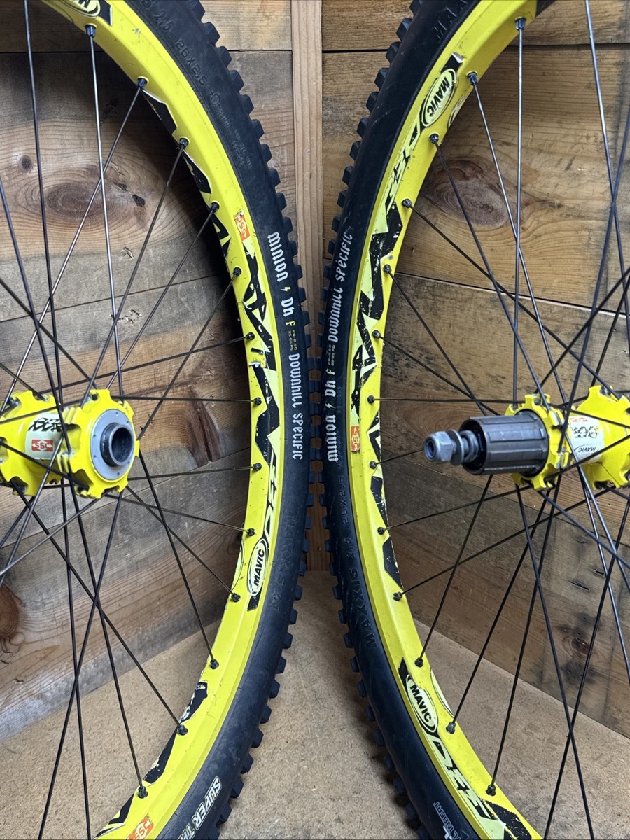 26” Mavic Deemax DH SSC UST Tubeless Downhill MTB Bike Wheelset