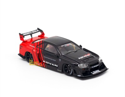 INNO64-R 1:64 Nissan Skyline LBWK ER34 Super Silhouette ADVAN