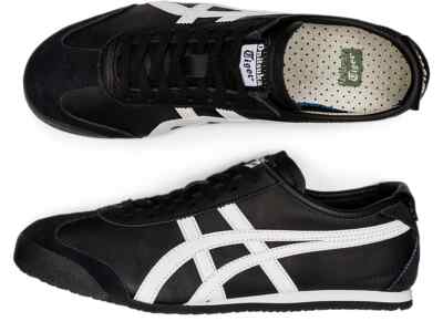 Onitsuka Tiger MEXICO 66 BLACK WHITE 1183C102 001 Authentic | eBay