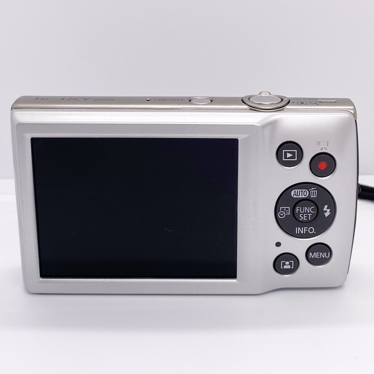 Canon PowerShot IXY 200 Silver ELPH 185 Digital Camera 20MP | eBay