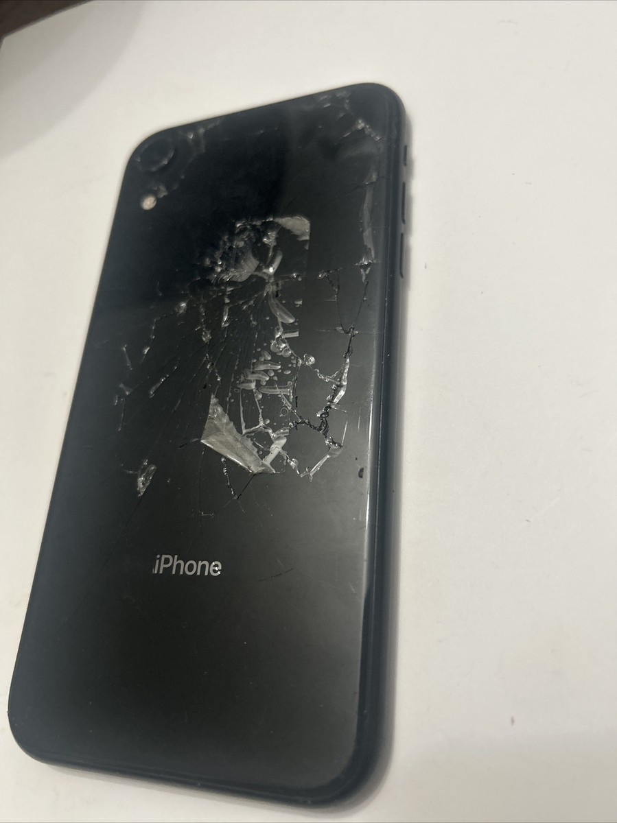 Apple iPhone XR 64GB 画面割れありジャンク品iPhone XR 64GB 背面割れ