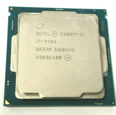 Intel Core i7-7700 SR338 Quad-Core 3.6GHz 8MB Socket LGA1151 CPU