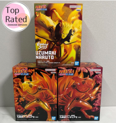 NARUTO Shippuden Figure VIBRATION STARS UZUMAKI NARUTO Ⅵ & Kurama