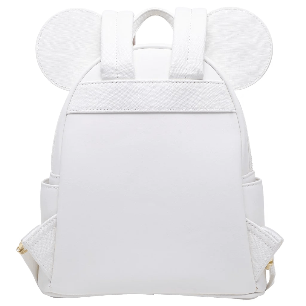 Loungefly Disney Minnie Mouse White & Red Princess Quilted Mini